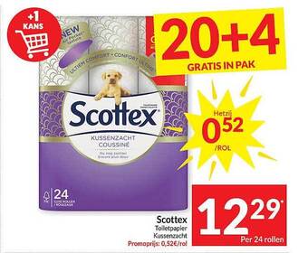 Intermarché Scottex toiletpapier aanbieding