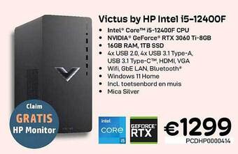 CompuDeals Victus by hp intel i512400f aanbieding