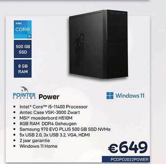 CompuDeals Pointer systems power aanbieding