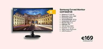 CompuDeals Samsung curved monitor aanbieding