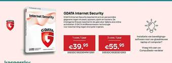 CompuDeals Gdata internet security aanbieding