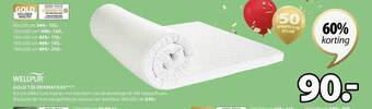 Jysk Gold t30 dekmatras 80x200 cm aanbieding