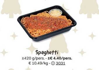 Bon Ap Spaghetti aanbieding