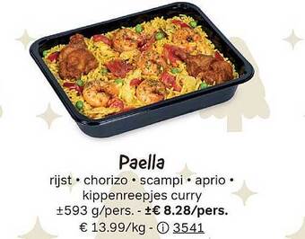 Bon Ap Paella aanbieding