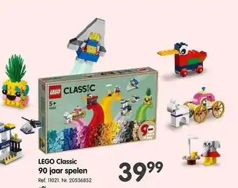 Fun Lego classic 90 jaar spelen aanbieding