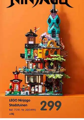 Fun Lego ninjago stadstuinen aanbieding