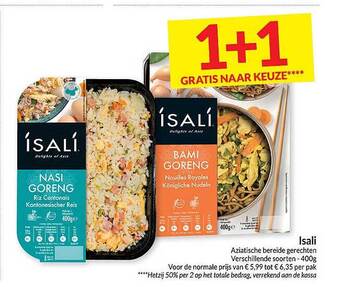 Intermarché Isali aziatische bereide gerechten aanbieding