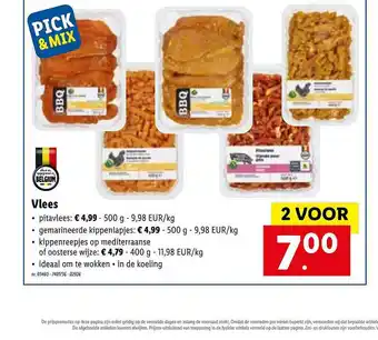 Lidl Vlees aanbieding