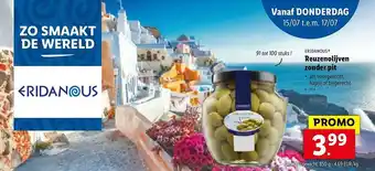 Lidl Eridanous Reuzenolijven Zonder Pit aanbieding