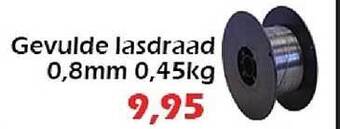 Gevulde lasdraad