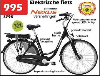 iTEK Elektrische fiets aanbieding