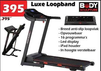 iTEK Luxe loopband aanbieding