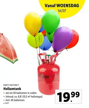 Party Factory Heliumtank