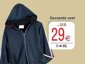 Cora Gevoerde vest aanbieding