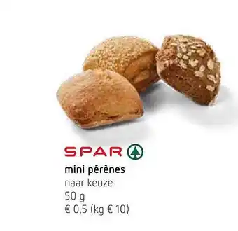 Spar Colruyt Mini pérènes aanbieding