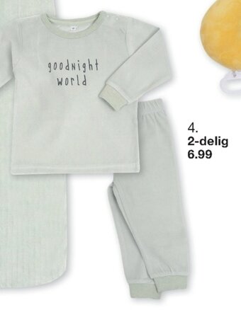Zeeman Pyjama 2-delig aanbieding