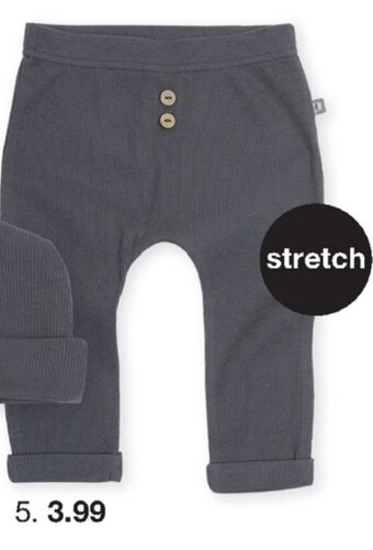 Zeeman Newborn broek rib aanbieding