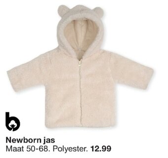 Zeeman Newborn jas aanbieding
