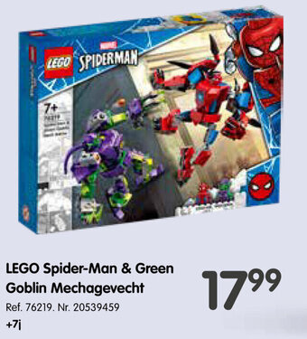 Fun Lego Spider-Man & Green Goblin Mechagevecht aanbieding