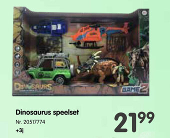 Fun Dinosaurus speelset aanbieding