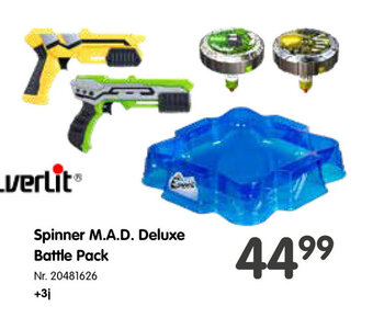 Fun Spinner M.A.D. Deluxe Battle Pack aanbieding