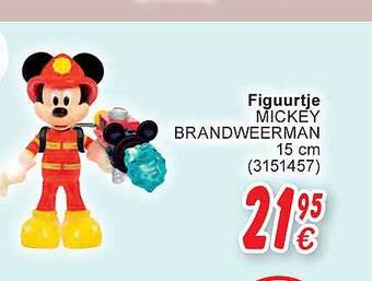Cora Figuurtje mickey brandweerman aanbieding