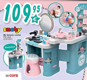 Cora Smoby my beauty center aanbieding