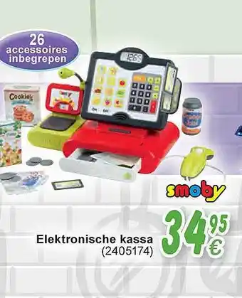 Cora Elektronische kassa smoby aanbieding