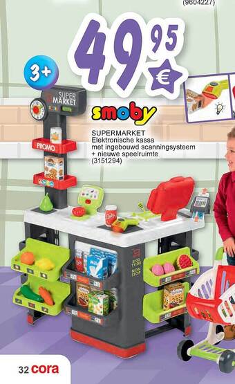 Cora Smoby supermarket aanbieding