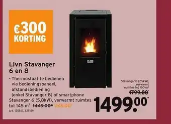 GAMMA Livn stavanger 6 en 8 aanbieding