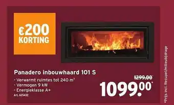 GAMMA Panadero inbouwhaard 101 s aanbieding