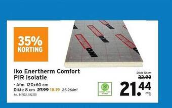 GAMMA Iko enertherm comfort pir isolatie aanbieding