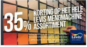 Cevo Levis mengmachine assortiment aanbieding