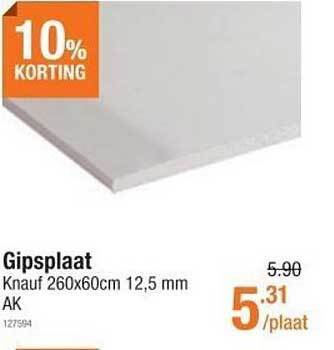Gipsplaat