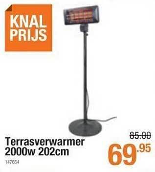 Cevo Terrasverwarmer aanbieding