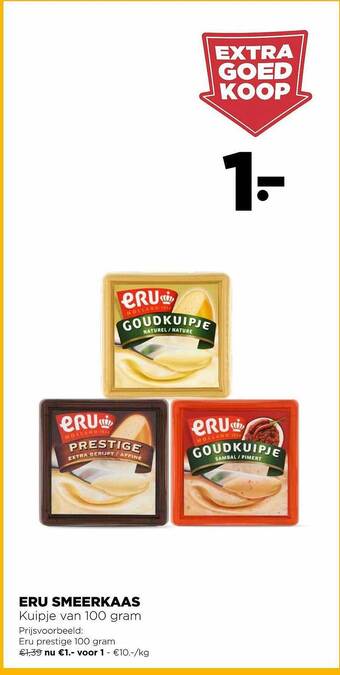Jumbo Eru smeerkaas aanbieding