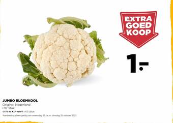 Jumbo Jumbo bloemkool aanbieding