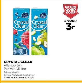 Jumbo Crystal clear aanbieding