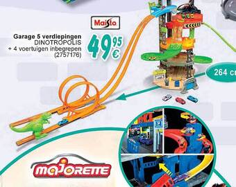 Cora Garage 5 verdiepingen dinotropolis aanbieding