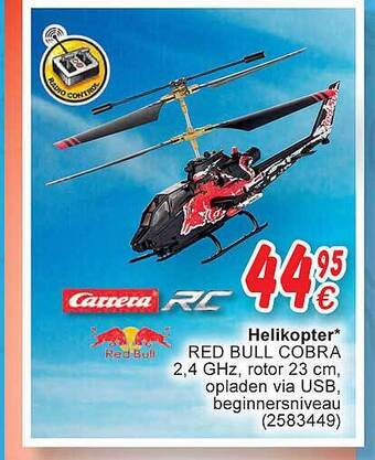 Cora Helikopter red bull cobra aanbieding