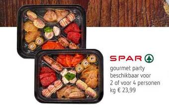 Spar Colruyt Gourmet party aanbieding