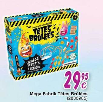 Cora Mega fabrik têtes brûlées aanbieding