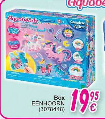 Cora Box eenhoorn aanbieding