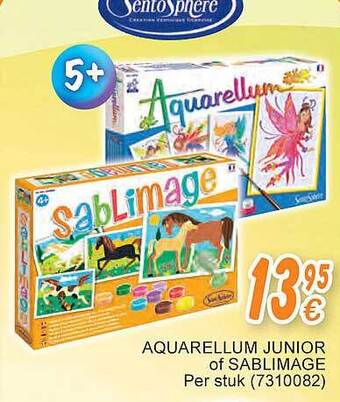 Cora Aquarellum junior of sablimage aanbieding