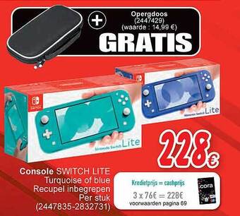 Console switch lite