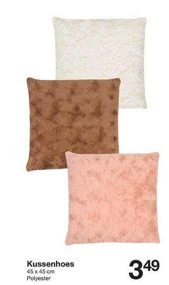 Zeeman Kussenhoes aanbieding