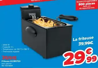 Carrefour Nova Friteuse 02.185720 aanbieding