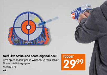Nerf Elite Strike And Score digitaal doel