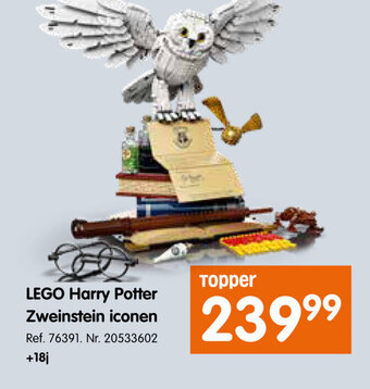 Fun Lego Harry Potter Zweinstein iconen aanbieding