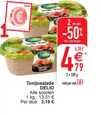 Cora Tonijsalade Delio aanbieding